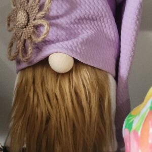 Lavender Hat With Flower